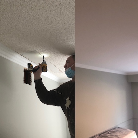 Popcorn Ceiling Removal Burlington — Popcorn Ceiling Removal Burlington